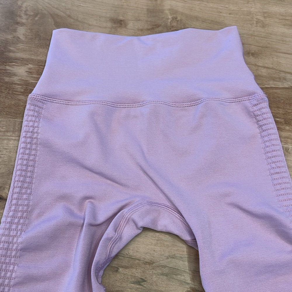 Alphalete Halo Leggings in Bloom Small Seamless Workout - Picture 10 of 11